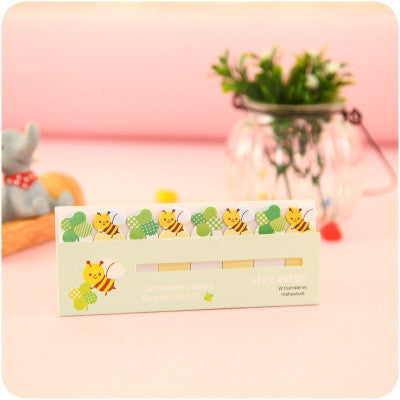 DIY Mini Cute Kawaii Cartoon Animal Memo pad Cat Panda Music Post It Note Paper Stickers Korean Stationery Free shipping 10061