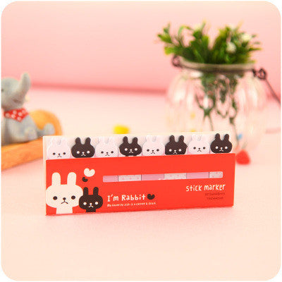 DIY Mini Cute Kawaii Cartoon Animal Memo pad Cat Panda Music Post It Note Paper Stickers Korean Stationery Free shipping 10061