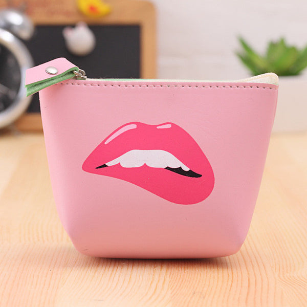 New Fashion Women Coin Purse Wallet Creative Design Coin Packet Money Bag Ladies Clutch PU Leather Zipper Keys Wallet