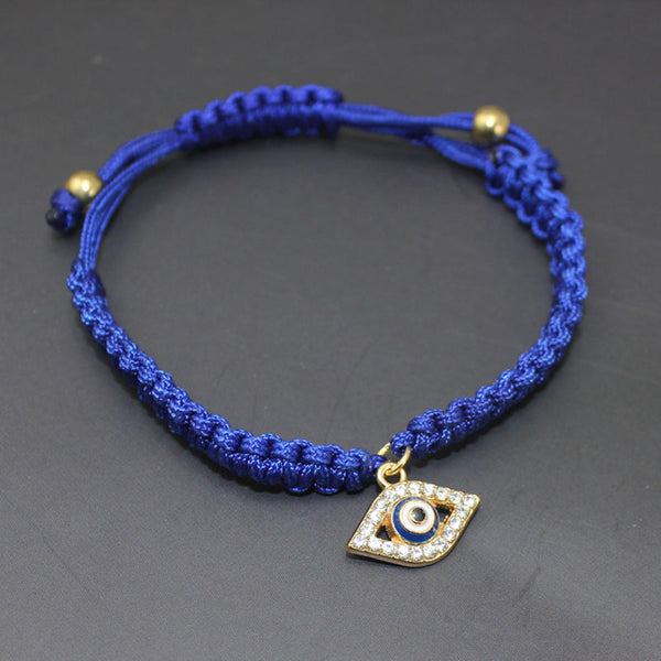 Red String handmade hamsa hand eye charm bracelet bring you lucky protect peaceful friendship turkish jewelry pulsera cuerda