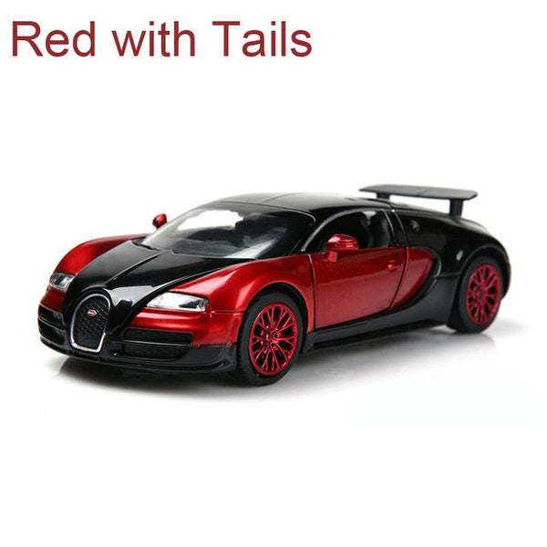 1:32 Scale Bugatti Veyron coches jugetes Diecast Car Model autos a escala Pull Back Toy Cars oyuncak araba Kids Toys Gifts New