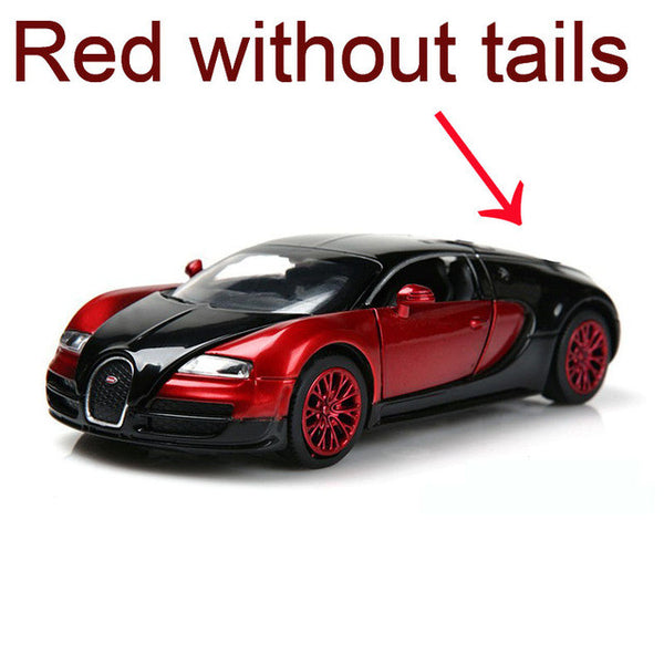 1:32 Scale Bugatti Veyron coches jugetes Diecast Car Model autos a escala Pull Back Toy Cars oyuncak araba Kids Toys Gifts New