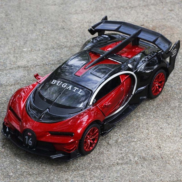1:32 Scale Bugatti Veyron coches jugetes Diecast Car Model autos a escala Pull Back Toy Cars oyuncak araba Kids Toys Gifts New