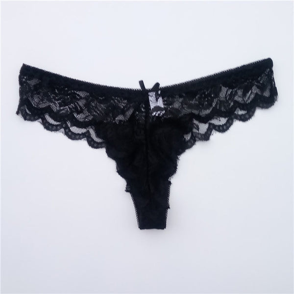 Women's Sexy G-strings Thongs Full Lace Women Underwear French Panties Ladies Knickers Intimates Lingerie for Women 1 pcs