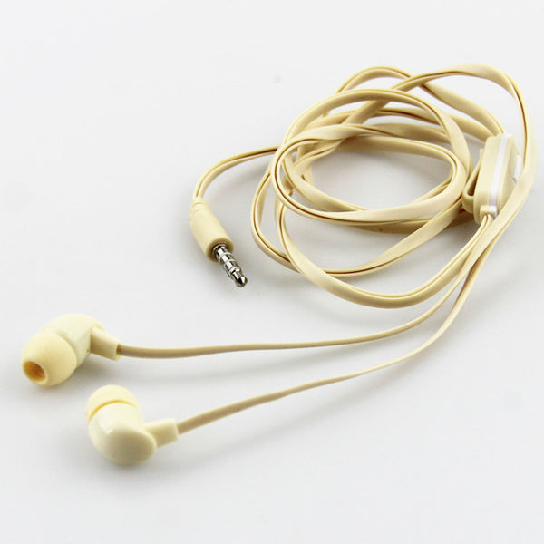 MOONBIFFY 3.5MM In-Ear Earphones Earbuds High Quality Headset Handsfree With MIC For Mobile Phones For PC
