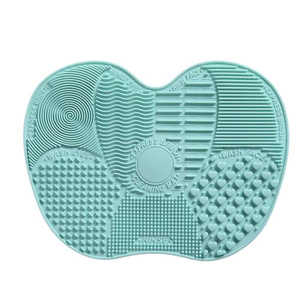 Silicone Makeup Brush Cleaning Mat Washing Tools Hand Tool Large Pad Sucker Scrubber Board Washing Cosmetic Brush Cleaner Tool