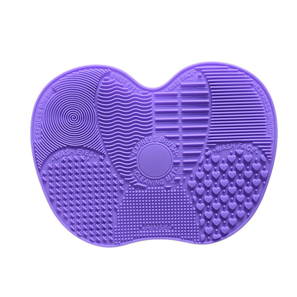 Silicone Makeup Brush Cleaning Mat Washing Tools Hand Tool Large Pad Sucker Scrubber Board Washing Cosmetic Brush Cleaner Tool