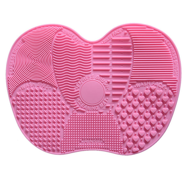 Silicone Makeup Brush Cleaning Mat Washing Tools Hand Tool Large Pad Sucker Scrubber Board Washing Cosmetic Brush Cleaner Tool