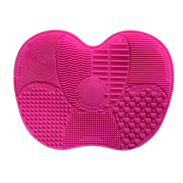 Silicone Makeup Brush Cleaning Mat Washing Tools Hand Tool Large Pad Sucker Scrubber Board Washing Cosmetic Brush Cleaner Tool