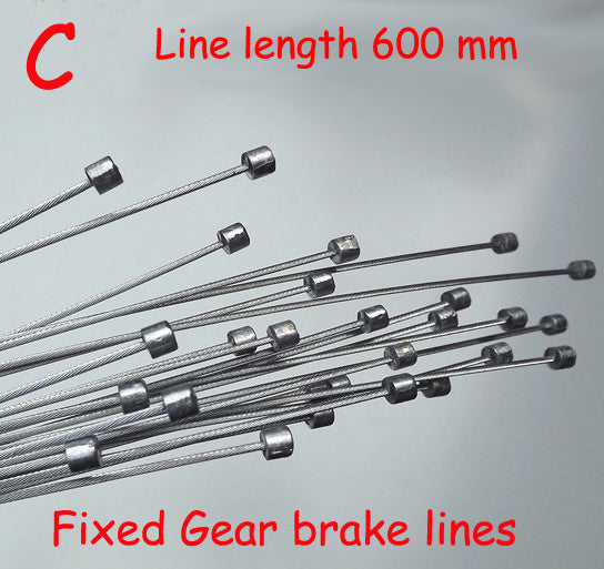 Road bike MTB Bike Fixed Gear Bicycle Brake Line Shift Shifter Gear Brake Cable Sets Core Inner Wire Steel  Speed line SCX005