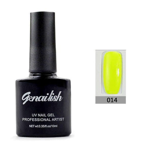 168 Colors Gel Nail Polish UV Gel Polish Long-lasting Soak-off LED UV Gel Color Hot Nail Gel 10ml/Pcs Nail Art Tools-GB1