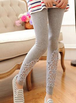 leggings 2017 new quality size S- 7xl women leggings thin hollow thin lace leggings solid pants plus size 7xl 6xl 5xl