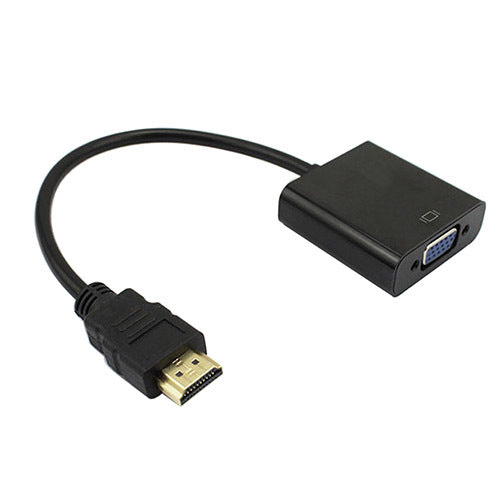HDMI TO VGA Adapter,Gold Plated High-Speed 1080P Active HDMI to VGA Converter Adapter Male to Female For PC Laptop DVD HDTV