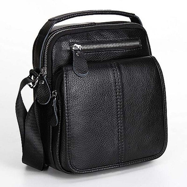 Fashion Genuine Leather Men's Messenger Bags Man Portfolio Office Bag Quality Travel Shoulder Handbag for Man 2016 Dollar Price