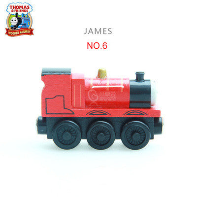 New Anime Thomas and His Friends Wooden Trains Model Christmas Toys Gifts for Children Kids Spencer Edward James NO.1 -27