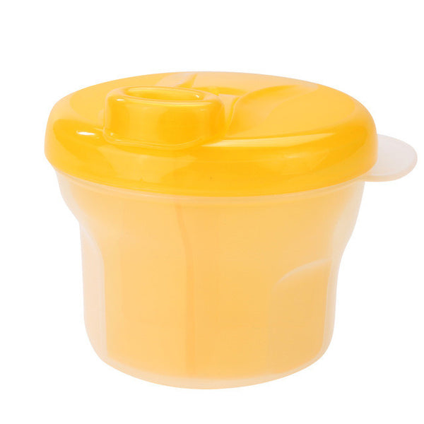 1PC Portable Milk Powder Box PP Formula Dispenser Food Container Storage Feeding Box for Baby Toddler Blue Pink Yellow