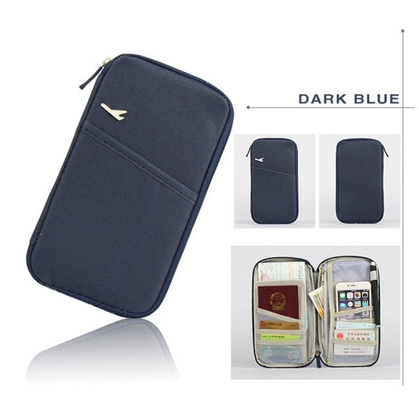 Travel Passport Cover Wallet Travelus Multifunction Credit Card Package ID Holder Storage Organizer Clutch Money Bag