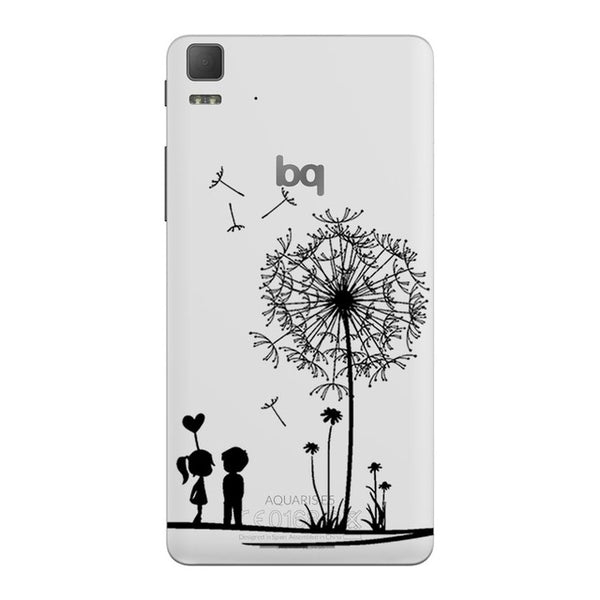 Mickey&Minnie kiss Lips pineapple unicorn Flamingo cactus panda Clear soft silicone case cover For bq Aquaris E4.5 E5 X5 M5 M5.5