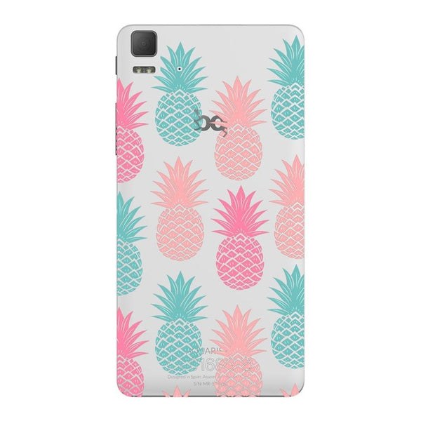 Mickey&Minnie kiss Lips pineapple unicorn Flamingo cactus panda Clear soft silicone case cover For bq Aquaris E4.5 E5 X5 M5 M5.5