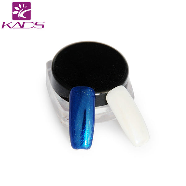 KADS 1g/Box Gold Sliver Nail Glitter Powder Shinning Nail Art DIY Chrome Pigment Glitters Nail Art Chrome Pigment Glitters Dust