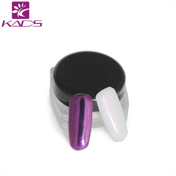 KADS 1g/Box Gold Sliver Nail Glitter Powder Shinning Nail Art DIY Chrome Pigment Glitters Nail Art Chrome Pigment Glitters Dust