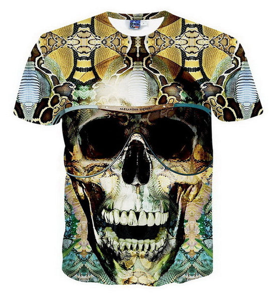 Hight Quality T shirt 3D Men Fashion 2016 Summer Short Sleeves Both Sides Print many models Man TOP TEES O neck