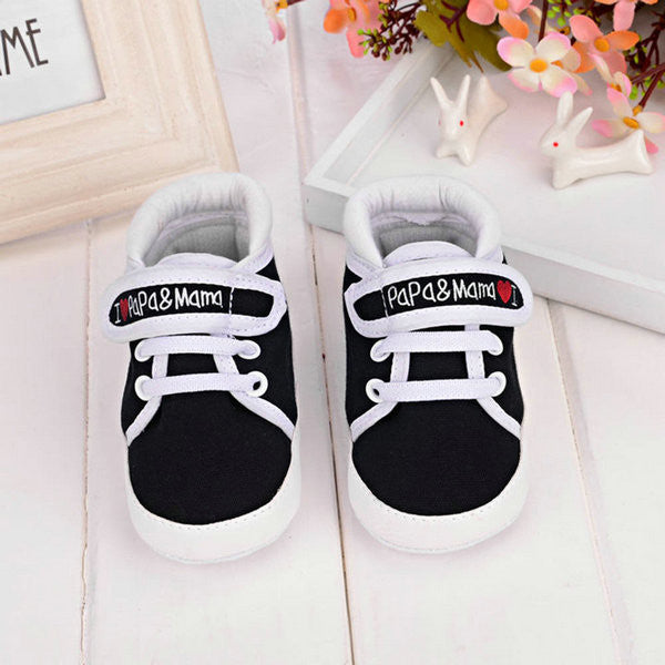 0-18M Toddler Newborn Shoes Baby Infant Kids Boy Girl Soft Sole Canvas Sneaker Hot S01