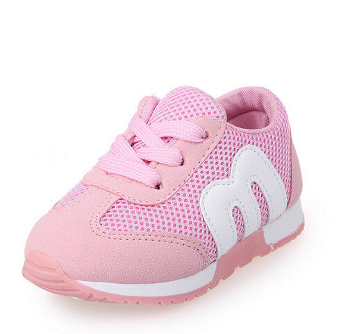 New Children Shoes Girls Boys Sport Shoes Antislip Soft Bottom Kids Fashion Sneaker Comfortable Breathable Mesh(Baby/Little Kid)