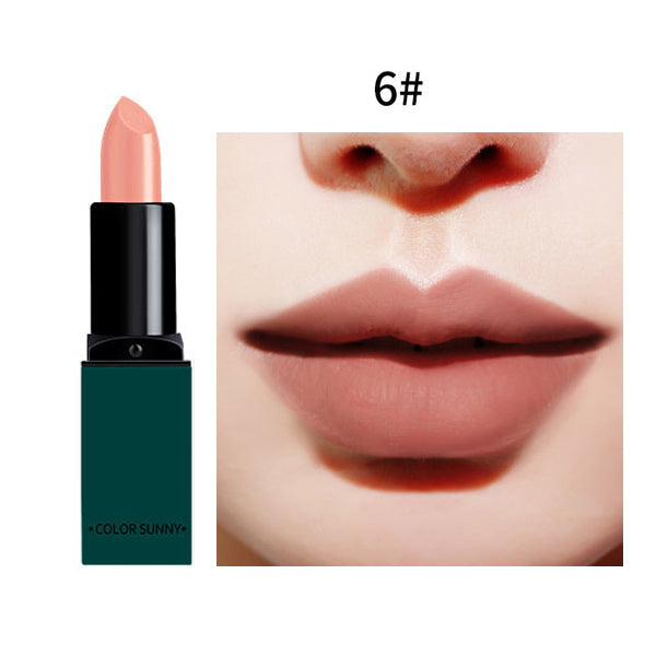 2017 Fashion Red Lips Velvet Lipstick Waterproof Beauty Batom Matte Lip Gloss Nude Lip Stick Makeup