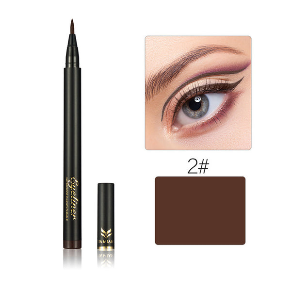 2016 Brand Makeup Black Brown Eyeliner Pencil Waterproof Make Up Eyeliner Liquid Makeup Eye Liner Pen