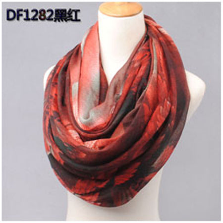 2017 high quality WOMAN SCARF cotton voile polyester scarves solid warm autumn and winter scarf shawl printed free shipping