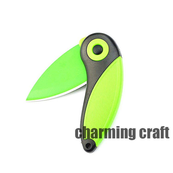 Mini Bird stainless steel Knife Pocket Folding Fruit Paring Knife Handle Kitchen Tools Gadget 3 colors 9x3.5cm CP0362