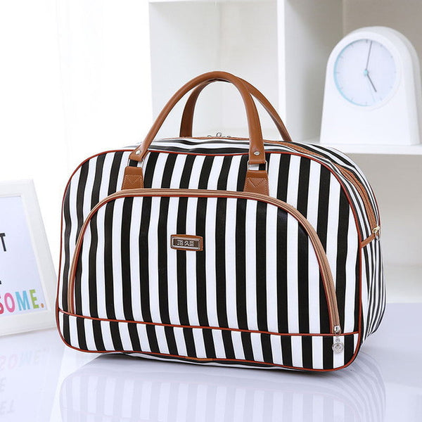 Women Travel Bags 2016 Fashion Pu Leather Large Capacity Waterproof Print Luggage Duffle Bag Casual Travel Bags PT1083