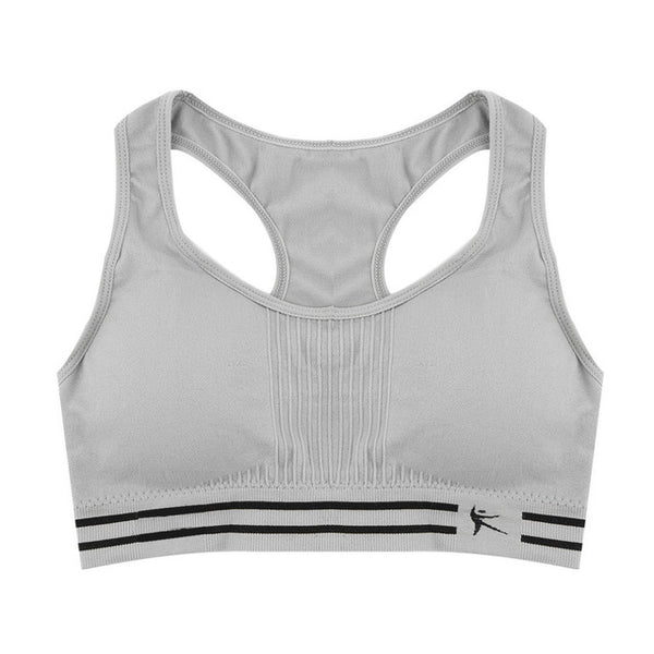 Absorb Sweat Quick Drying Professional Sports Bra Fitness Padded Stretch Workout Top Vest Running Wireless Underwear running bra