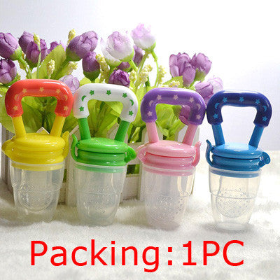 1Pcs Baby Pacifier Fresh Food Milk Nibbler Feeder Kids Nipple Feeding Safe Baby Supplies Nipple Teat Pacifier Bottles