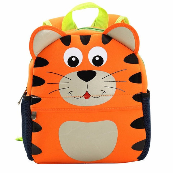 New 3D Cute Animal Design Backpack Kids School Bags For Teenage Girls Boys Cartoon Dog Monkey Shaped Children Backpacks Big Size