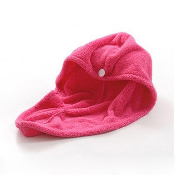 Bathroom Hair Hat Shower Hair Hat Dry Hair Hat Bath Hair Drying Microfiber Fabric Bath Cloth Towels Absorbent Towel