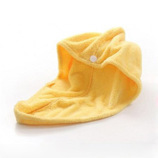 Bathroom Hair Hat Shower Hair Hat Dry Hair Hat Bath Hair Drying Microfiber Fabric Bath Cloth Towels Absorbent Towel