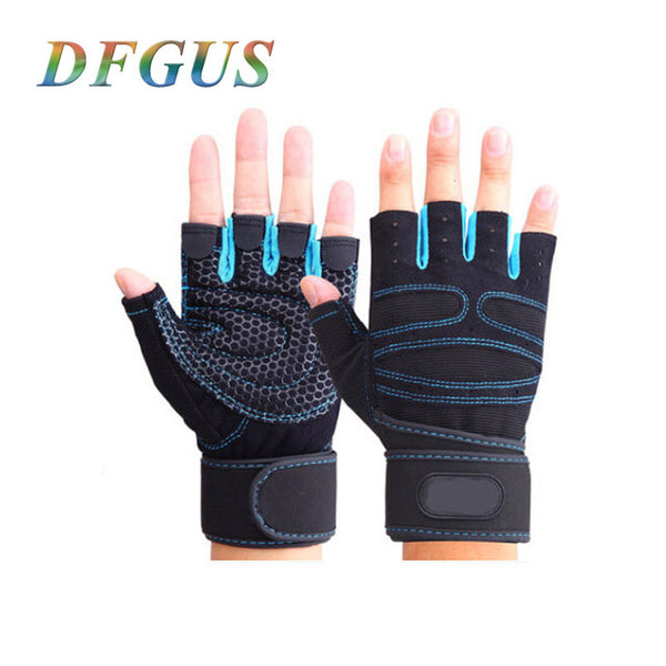 Fitness Weight Lifting Gloves Power Luvas Fitness Academia Anti-skid Guantes Protective Crossfit Sports gloves gym guantes