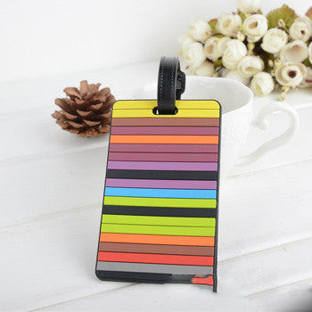 New travel accessories Suitcase Luggage Tags ID Address Holder Luggage Label Silicone Identifier bag accessories nice LD