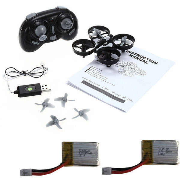 Newest JJRC H36 Mini RC Drone 2.4GHz 4CH 6 Axis Gyro RC Quadcopter Headless Mode Drone Flying Helicopter with Extra Battery Gift