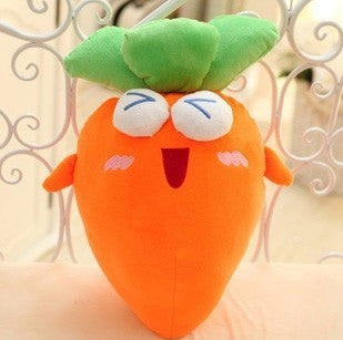 Fruta peluche legumes brinquedo pelucia plush fruits doll vegetables toys carrot stuffed soft toys banana strawberry mushroom