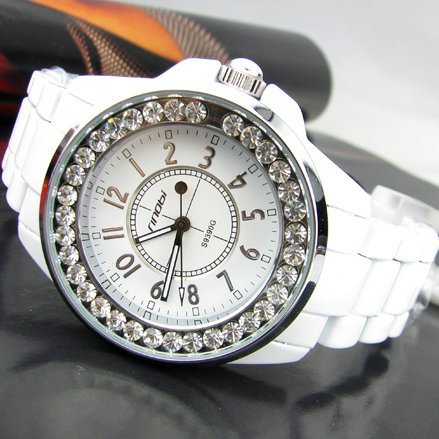 Sinobi luxury Dress Brand Fashion Watch Woman Ladies Gold Diamond relogio feminino Dress Clock female relojes mujer 2017 New