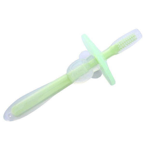 1PC Silicone Kids Teether Training Toothbrushes Newborn Baby Infants Dental Oral Care Brush Tool