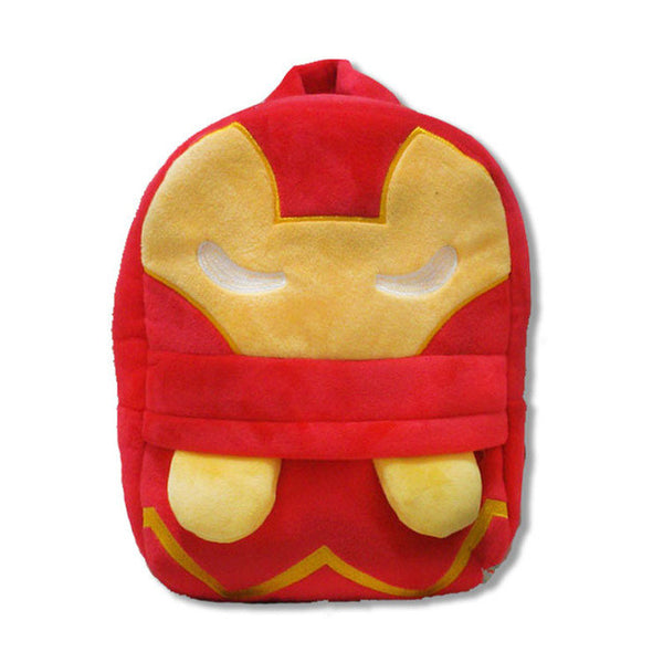 3D The Avengers Plush Backpacks Toys for kids 2016 New Ironman Superman Spiderman Batman  doll plush schoolbag mochila