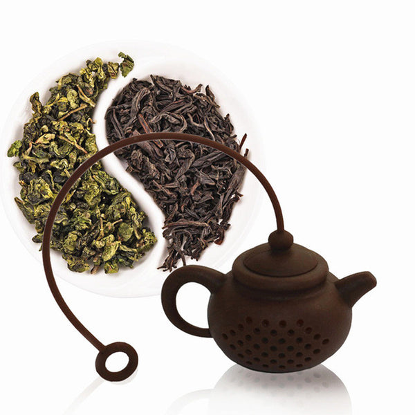 Unique Cute tea strainer Creative silicone tea infuser/colanders  Filter Teapot for Tea & Coffee Drinkware