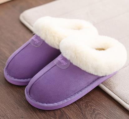 Home slippers women plush Slipppers Australia UG style female house Indoor man Bathroom slippers solid Adult pantufa CTSLP-162