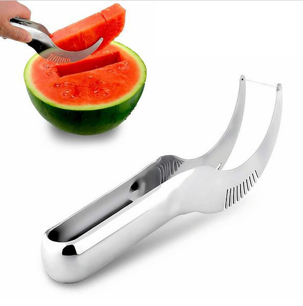 2016 Hot Sell Stainless Steel Watermelon Slicer Cutter Knife Corer Fruit Vegetable Tools Kitchen Gadgets