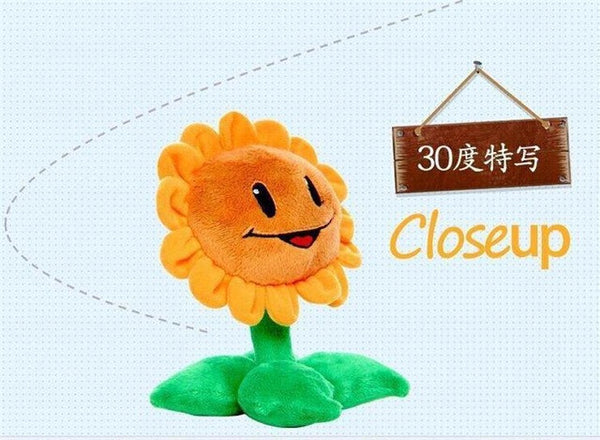 30cm Plants vs Zombies plush decorations toy chomper 2016 New Plants vs.Zombies 2 figurine pea sunflower Melon stuffed plush toy