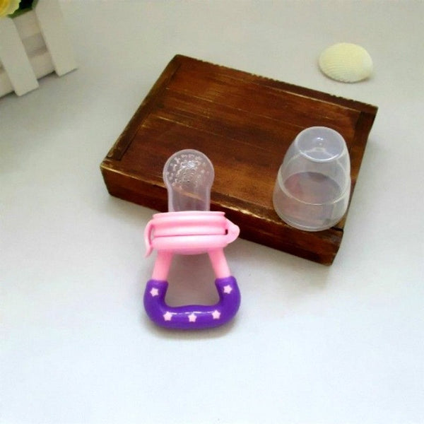 Newborn Babies Feeding Pacifier Multi-colored Baby Fresh Food Fruits Soup Feeder Dummy Soother Weaning Nipple